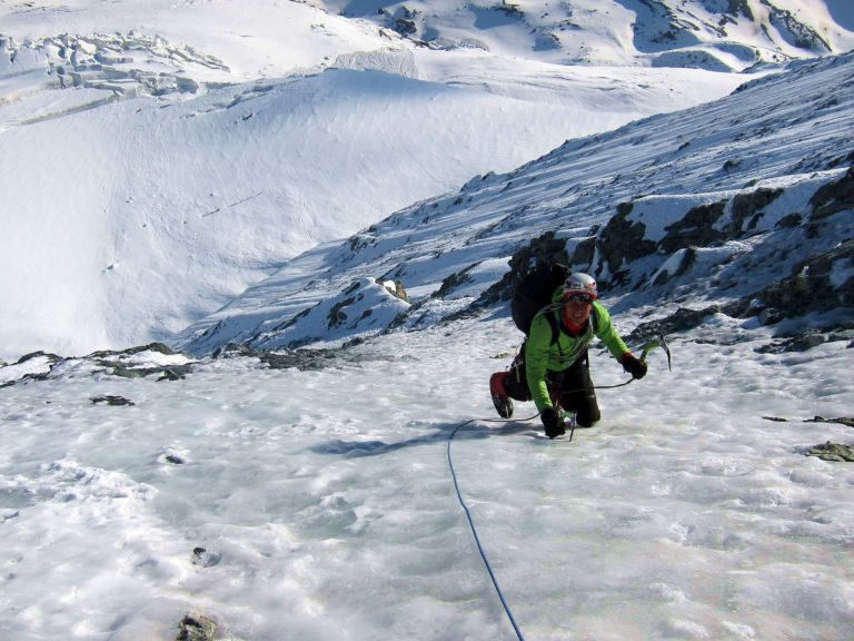 Jiří Pliska v rámci přípravy vyrazil do severní stěny Matterhornu